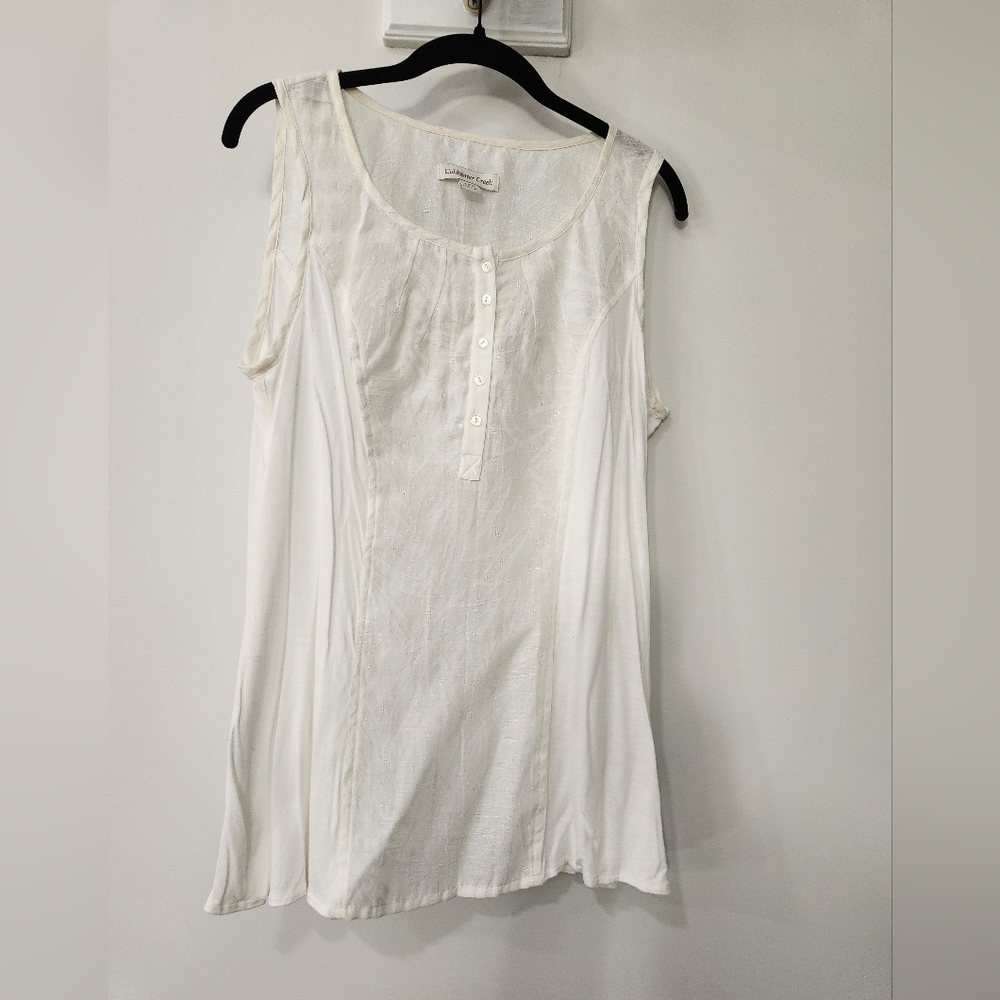Coldwater Creek sleeveless shirt